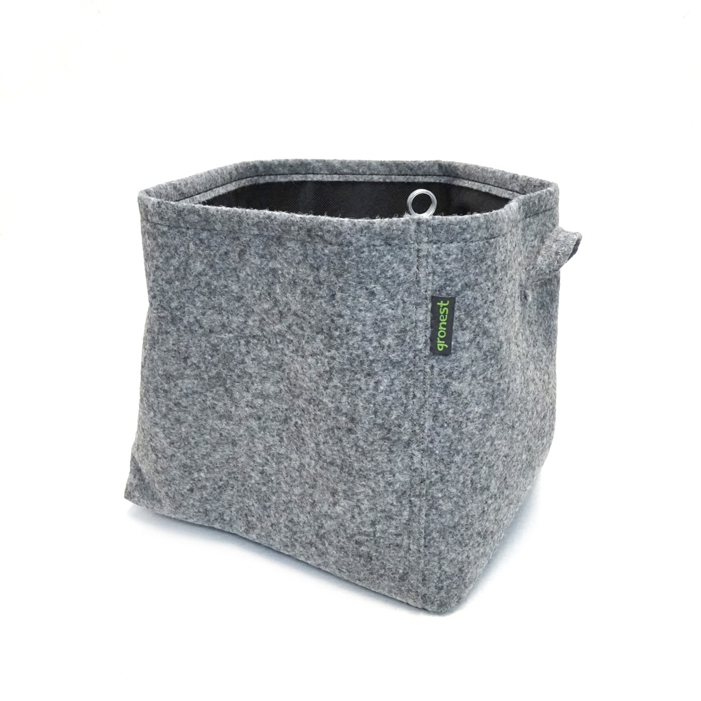 Pot Géotextile Gronest - Gris 350g/m2 X10