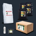 [Panier50] Panier Culture Intérieur + Terreau TERRALBA + Pots Gronest ou Root Pouch (50L/4 Pots 11L)
